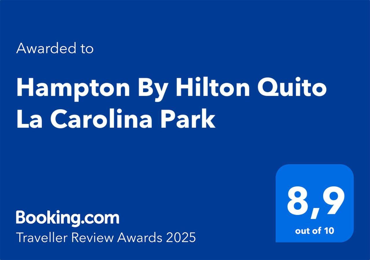 Hotel Hampton By Hilton Quito La Carolina Park Esterno foto